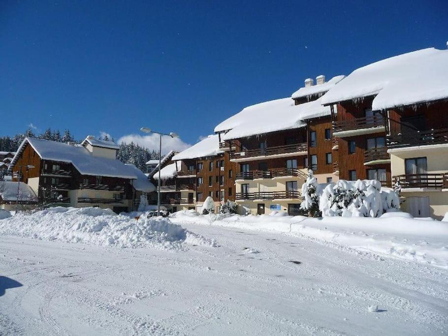 T2 Pour 4 Pers Style Chalet Pied Des Pistes Bolquere Luaran gambar
