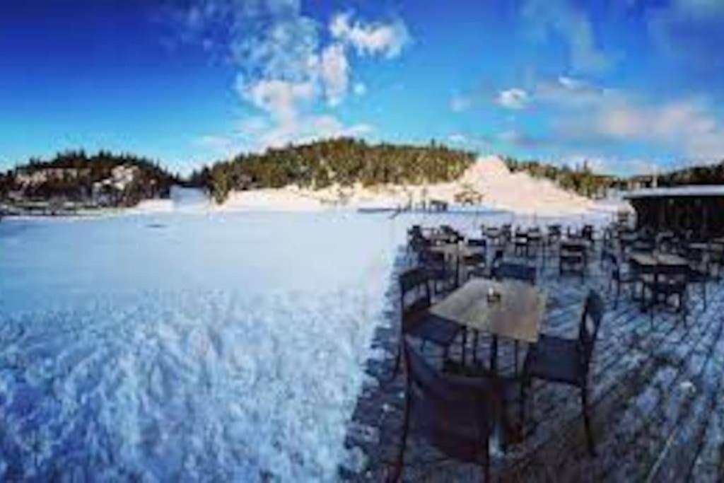 T2 Pour 4 Pers Style Chalet Pied Des Pistes Bolquere Luaran gambar