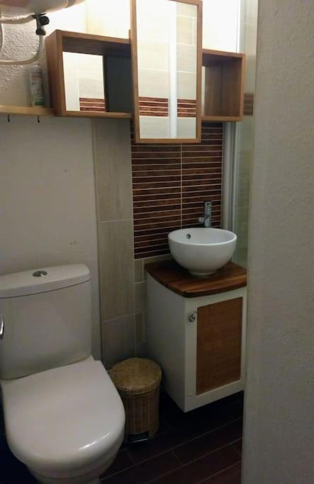 T2 Pour 4 Pers Style Chalet Pied Des Pistes Bolquere Luaran gambar